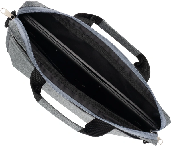 Сумка для ноутбука 14.5" Digma N-370 серый/черный полиэстер (N370GBK)