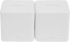Бесшовный Mesh роутер Mercusys Halo H60X(2-pack) AX1500 10/100/1000BASE-TX белый (упак.:2шт)