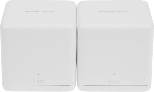 Бесшовный Mesh роутер Mercusys Halo H60X(2-pack) AX1500 10/100/1000BASE-TX белый (упак.:2шт)