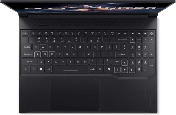 Ноутбук Acer Nitro V 16S ANV16S-71-58YF Core 5 210H 16Gb SSD1Tb NVIDIA GeForce RTX 5060 8Gb 16" IPS WQXGA (2560x1600) без ОС black WiFi BT Cam (NH.U28CD.001)