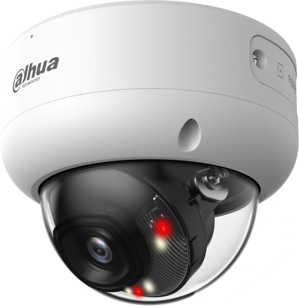 Камера видеонаблюдения IP Dahua DH-IPC-HDBW3249EP-AS-IL-0280B 2.8-2.8мм цв. корп.:белый