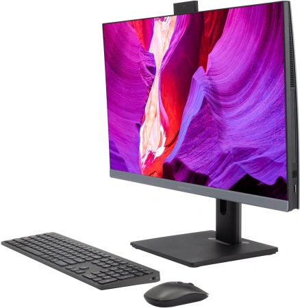 Моноблок Digma Pro Unity 27" Full HD i5 12400 (2.5) 16Gb SSD512Gb UHDG 730 CR Windows 11 Pro GbitEth WiFi BT 90W клавиатура мышь Cam серый/черный 1920x1080