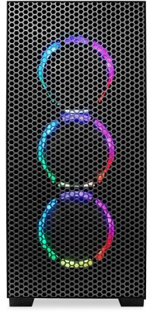 ПК IRU Game 710Z7GP TWR i7 12700F (2.1) 32Gb SSD1Tb RX 7700XT 12Gb FreeDOS GbitEth 850W черный (RUS) (2075027)