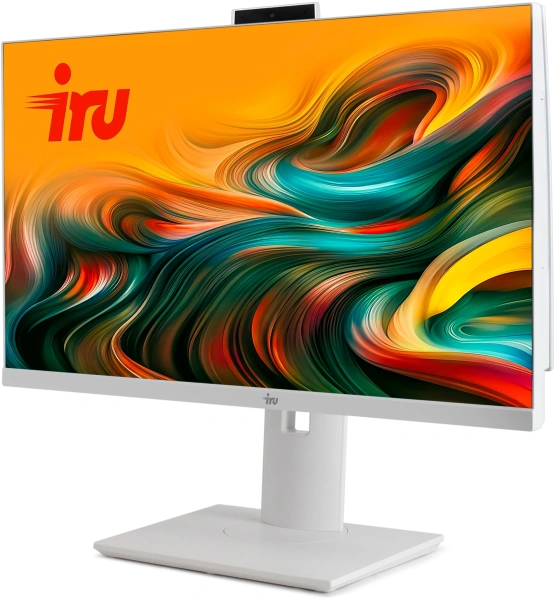 Моноблок IRU Tactio 23.8" Full HD i5 1235U (1.3) 16Gb SSD512Gb UHDG CR Windows 11 Pro GbitEth WiFi BT 65W Cam белый 1920x1080
