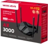 Роутер беспроводной Mercusys MR85X AX3000 10/100/1000/2500BASE-T черный