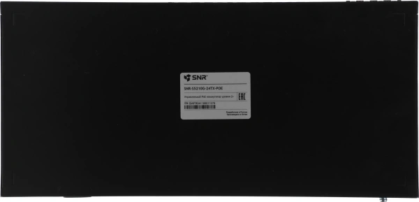 Коммутатор SNR SNR-S5210G-24TX-POE (L2+) 24x1Гбит/с 4SFP+ 24PoE 370W управляемый