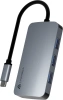 Разветвитель USB-C Lyambda LC118 5порт. серый