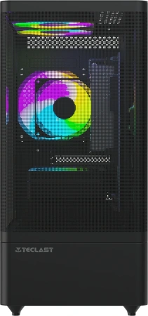 ПК Teclast G03 Ryzen 5 7500F (3.7) 32Gb SSD1Tb RTX5060TI 8Gb Windows 11 Pro GbitEth WiFi BT 500W черный (G03 7500F32G1T5060T8BKRU)