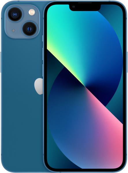 Смартфон Apple A2633 iPhone 13 128Gb 4Gb синий моноблок 3G 4G 1Sim 6.1" 1170x2532 iOS 16 12Mpix 802.11 a/b/g/n/ac/ax NFC GPS GSM900/1800 GSM1900 Protect