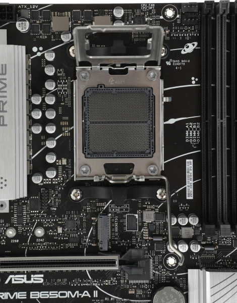 Материнская плата Asus PRIME B650M-A II-CSM Socket AM5 AMD B650 4xDDR5 mATX AC`97 8ch(7.1) 2.5Gg RAID+VGA+HDMI+DP