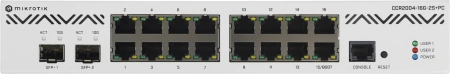 Маршрутизатор MikroTik CCR2004-16G-2S+PC 10/100/1000BASE-TX/SFP/SFP+ белый