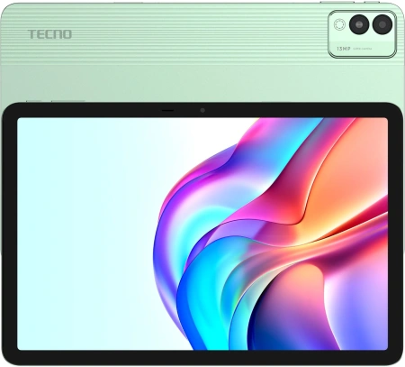 Планшет Tecno MegaPad 11 T1101 G99 (2.2) 8C RAM8Gb ROM256Gb 10.95" IPS 1920x1200 4G Android 14 зеленый 13Mpix 8Mpix BT WiFi microSD 1Tb 8000mAh 137hr 71hrs