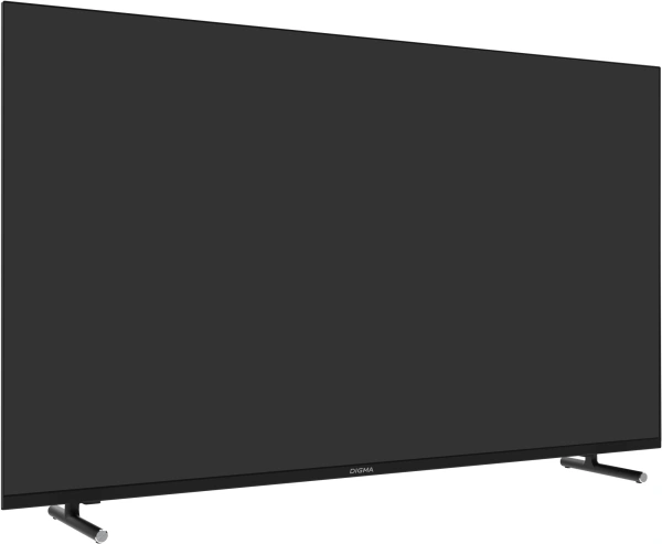Телевизор LED Digma 43" DM-LED43SBB33 Яндекс.ТВ Frameless Metal черный FULL HD 60Hz DVB-T DVB-T2 DVB-C DVB-S DVB-S2 USB WiFi Smart TV