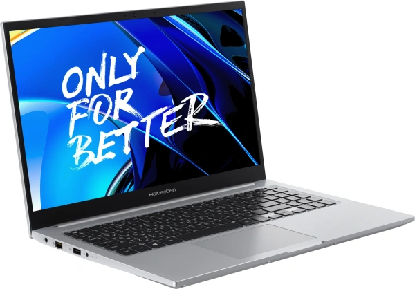 Ноутбук Maibenben M557 Ryzen 7 5825U 16Gb SSD512Gb AMD Radeon Graphics 15.6" IPS FHD (1920x1080) Windows 11 Home silver WiFi BT Cam 4278mAh (M5571SF0HSRE1)