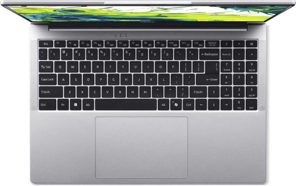 Ноутбук Acer Aspire Lite AL16-54P-59ZA Core 5 120U 32Gb SSD512Gb Intel Graphics 16" IPS WUXGA (1920x1200) без ОС silver WiFi BT Cam 5100mAh (NX.DJ8CD.001)