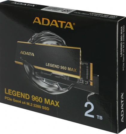 Накопитель SSD A-Data PCIe 4.0 x4 2TB ALEG-960M-2TCS Legend 960 Max M.2 2280