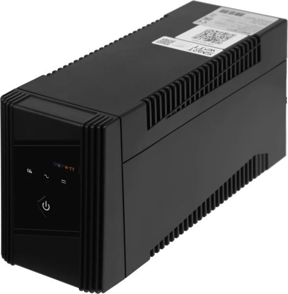 Источник бесперебойного питания Smartwatt Uni 360Вт 650ВА черный