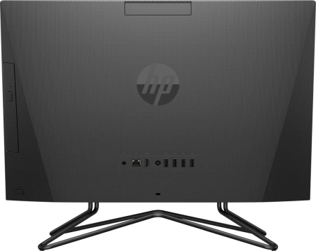 Моноблок HP 200 G4 21.5" Full HD i5 1235U (1.3) 16Gb SSD512Gb Iris Xe DVDRW CR Windows 11 Pro GbitEth WiFi BT 65W клавиатура мышь Cam черный 1920x1080