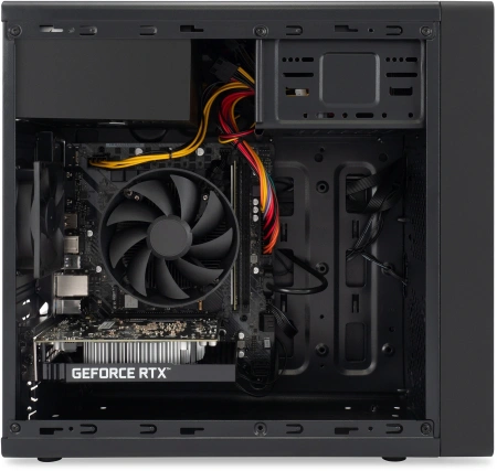 ПК IRU Tactio 310H6SEA MT i5 12400F (2.5) 32Gb SSD512Gb RTX3050 8Gb FreeDOS GbitEth 500W черный (RUS) (2111271)