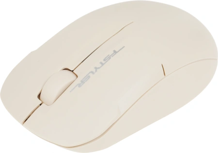 Клавиатура + мышь A4Tech Fstyler FG2200 Air2 клав:бежевый мышь:бежевый USB беспроводная slim (FG2200 AIR2 BEIGE)