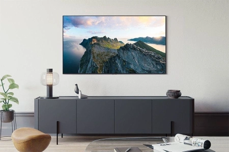 Телевизор QLED Samsung 65" QE65QN80FAUXRU Series 9 черный титан/черный 4K Ultra HD 120Hz DVB-T2 DVB-C DVB-S2 USB WiFi Smart TV