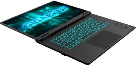 Ноутбук Gigabyte GAMING A16 GA63H Ryzen 7 260 16Gb SSD1Tb NVIDIA GeForce RTX 5060 8Gb 16" IPS FHD+ (1920x1200) FreeDOS black WiFi BT Cam (3VHK3KZ894SD)