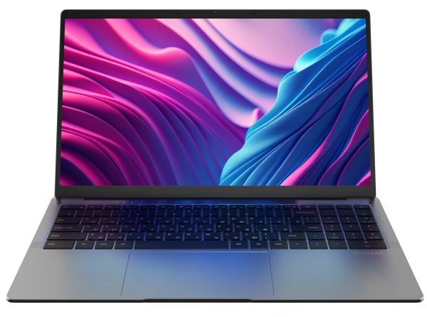 Ноутбук Digma EVE C5800 Celeron N4020 8Gb SSD256Gb Intel UHD Graphics 600 15.6" IPS FHD (1920x1080) Windows 11 Pro grey WiFi BT Cam 5000mAh (DN15CN-8CXW02)