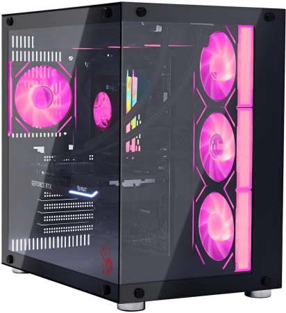 ПК Bloody BD-PC CZ79C3 MT i7 14700KF (3.4) 64Gb SSD1Tb RTX5070Ti 16Gb Windows 11 Home 64 2.5xGbitEth WiFi BT 850W черный (RUS) (2129080)