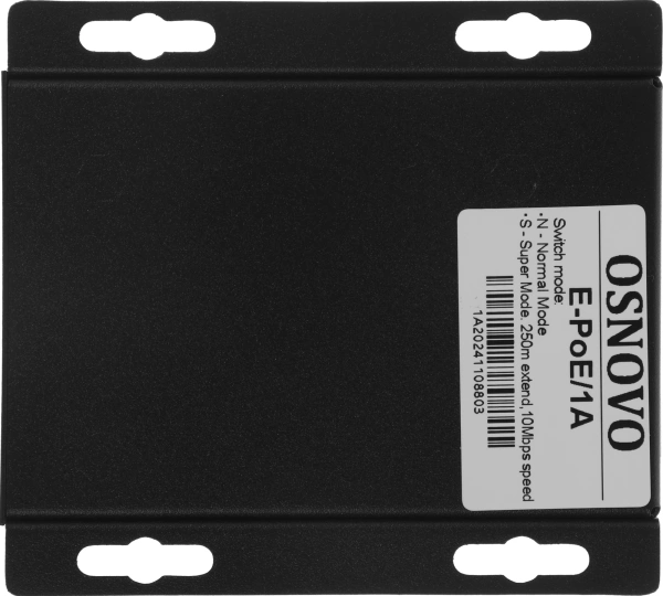 Удлинитель PoE Osnovo E-PoE/1A 10/100BASE-T 12-56В(DC)