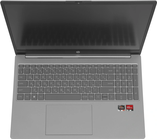 Ноутбук HP 15-fc0164nia Ryzen 5 7520U 16Gb SSD512Gb AMD Radeon 610M 15.6" IPS FHD (1920x1080) FreeDOS silver WiFi BT Cam (BA5K8EA)