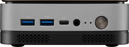 ПК Мини Osio BaseLine B51i-008 i3 1215U (1.2) 8Gb SSD256Gb UHDG Windows 11 Pro 64 GbitEth WiFi BT 59.85W коричневый/серебристый (RUS)