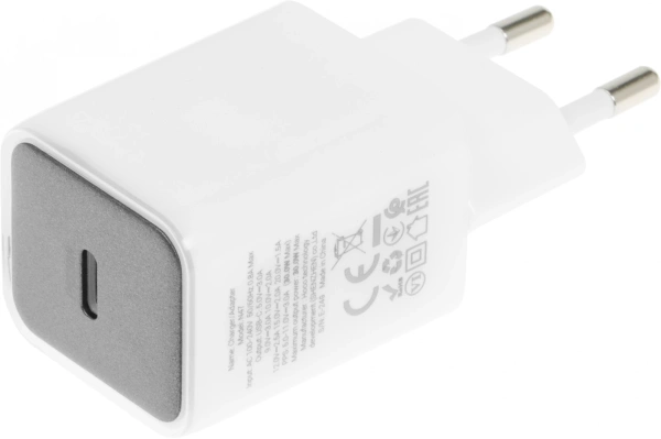 Сетевое зар./устр. Hoco N47 Glorious 30W 3A (PD) USB Type-C универсальное белый (PD30W 35363)