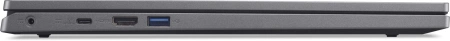 Ноутбук Acer Aspire 3 A317-55P-C3XL N-series N100 8Gb SSD512Gb Intel UHD Graphics 17.3" IPS FHD (1920x1080) без ОС silver WiFi BT Cam (NX.KDKCD.00J)