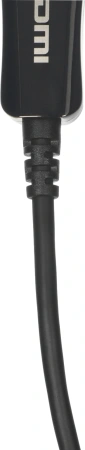Кабель аудио-видео Digma HDMI 2.0 AOC HDMI (m)/HDMI (m) 20м. позолоч.конт. черный (BHP AOC 2.0-20)