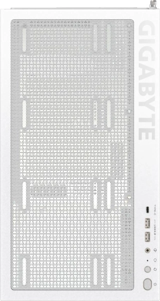 Корпус Gigabyte GB-C500PI ST белый без БП ATX 6x120mm 3x140mm 2xUSB3.0 audio bott PSU