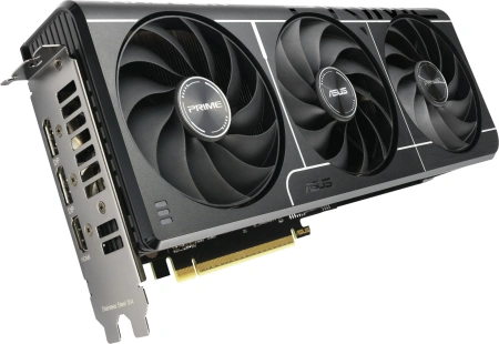 Видеокарта Asus PCI-E 5.0 PRIME-RX9060XT-O16G AMD Radeon RX 9060XT 16Gb 128bit GDDR6 2740/20000 HDMIx1 DPx2 HDCP Ret