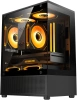 Корпус Accord ACC-UE2B TG OFFICE PRO черный без БП mATX 1xUSB3.0 audio