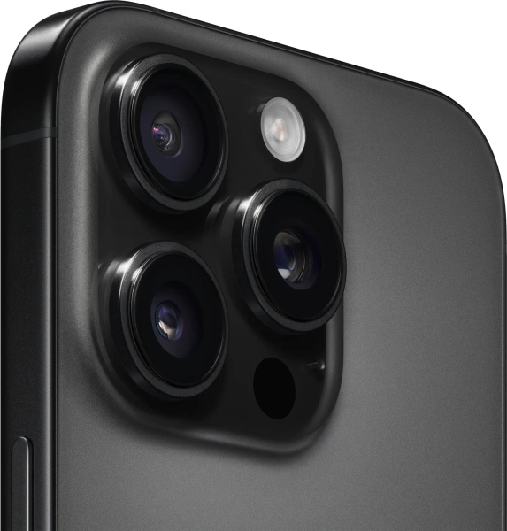 Смартфон Apple A3293 iPhone 16 Pro 256Gb черный титан моноблок 3G 4G 1Sim 6.3" 1206x2622 iOS 18 48Mpix 802.11 a/b/g/n/ac/ax/be NFC GPS Protect