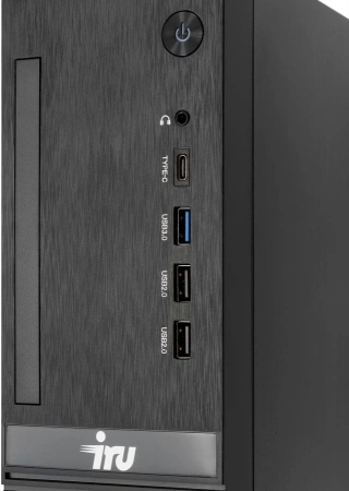 ПК IRU 310SC SFF PG G7400 (3.7) 8Gb SSD256Gb UHDG 710 Windows 11 Pro GbitEth 200W черный (2017903)