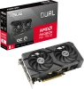 Видеокарта Asus PCI-E 4.0 DUAL-RX7600-O8G-EVO AMD Radeon RX 7600 8Gb 128bit GDDR6 2280/18000 HDMIx1 DPx3 HDCP Ret