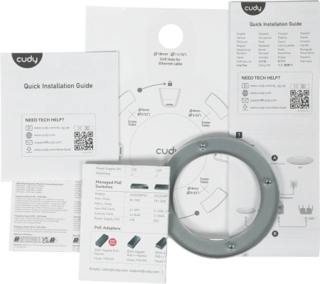 Точка доступа Cudy AP3000 AX3000 10/100/1000/2500BASE-T белый