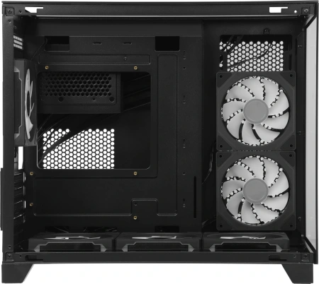 Корпус Formula Crystal Z9ML Floe черный без БП mATX 1xUSB3.0 1xUSB3.1 audio bott PSU