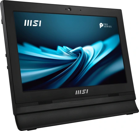 Моноблок MSI Pro AP162T ADL-014XRU 15.6" Full HD Touch N100 (0.8) 8Gb SSD256Gb UHDG CR без ОС 2xGbitEth WiFi BT 65W клавиатура мышь Cam черный 1920x1080