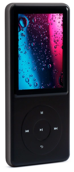 Плеер Hi-Fi Flash Digma M5 BT 32Gb черный/2.4"/FM/microSD/microSDHC