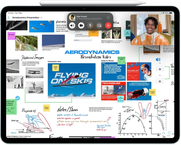 Стилус Apple Pencil PRO для Apple iPad/Pro M4/Air M2/M3/M4/Mini A17 Pro белый (MX2D3Z)