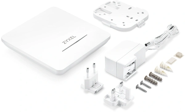 Точка доступа Zyxel NebulaFlex NWA50BE-EU0102F BE5100 10/100/1000/2500BASE-T белый
