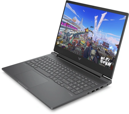 Ноутбук HP Victus 16-r0028nia Core i5 13500H 16Gb SSD512Gb NVIDIA GeForce RTX 3050 6Gb 16.1" IPS FHD (1920x1080) без ОС dk.silver WiFi BT Cam (81Q20EA)