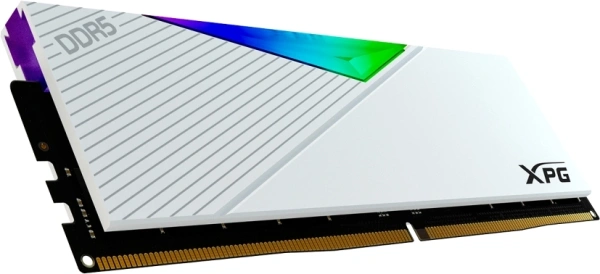 Память DDR5 2x16GB 6000MHz A-Data AX5U6000C3016G-DCLARWH XPG Lancer RGB RTL Gaming PC5-48000 CL30 DIMM 288-pin 1.35В kit single rank с радиатором Ret