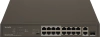 Коммутатор Tenda TEF1118P-16-150W (L2) 16x100Мбит/с 2x1Гбит/с 1SFP 16PoE 130W неуправляемый