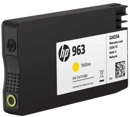 Картридж струйный HP 963 3JA25AE желтый (700стр.) для HP OfficeJet Pro 901x/902x HP